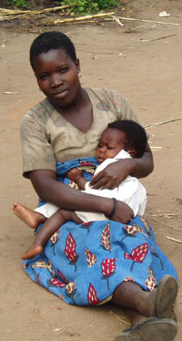 African Mother and Child, Malawi, Around 2000 African Mother and Child, Malawi, Around 2000
