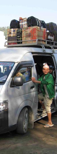 Nepalis Returning from Employment in the Gulf