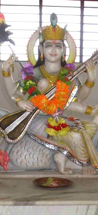 'Sharashwati' - Hindu God of Education, Chitwan, Nepal, 2008