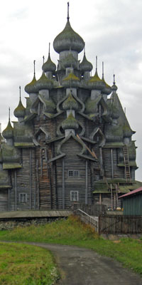Cathedral of the Transfiguration of the Savior, Kizhi Island, Russia Cathedral of the Transfiguration of the Savior, Kizhi Island, Russia