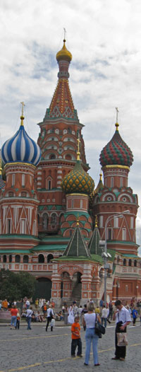 St. Basil's Cathedral, Red Square, Moscow, Russia