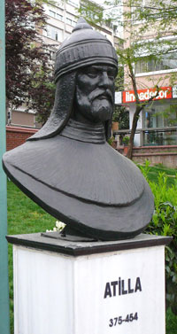 Atilla, Turkish leader