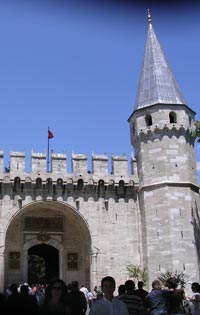 Gate at Topkapi Palace, Istanbul, Turkey 2007
