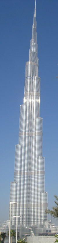 Burj Khalifa, Dubai (world's tallest building) Burj Khalifa, Dubai (world's tallest building)