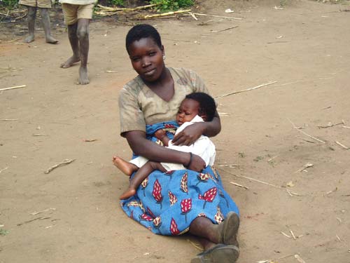 African Mother and Child, Malawi, around 2000