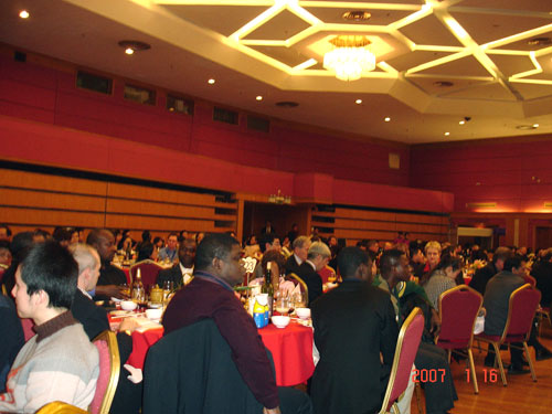 banquet held in conjunction with  the Eighth Annual Global Development Conference