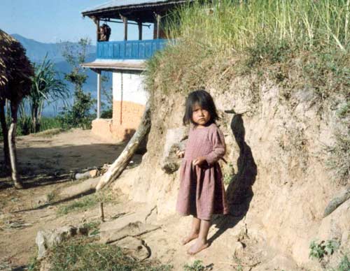 Young Child in Himalaya Mountains, Nepal, 1980s