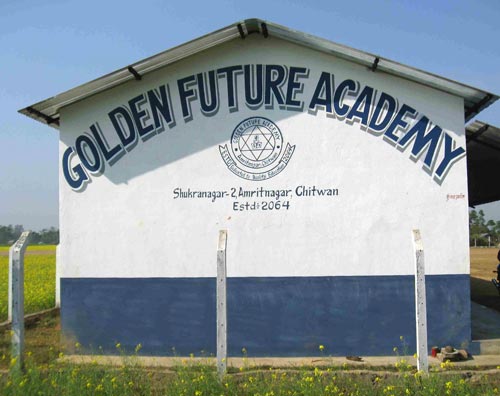 Golden Future Academy, Chitwan, Nepal, 2008
