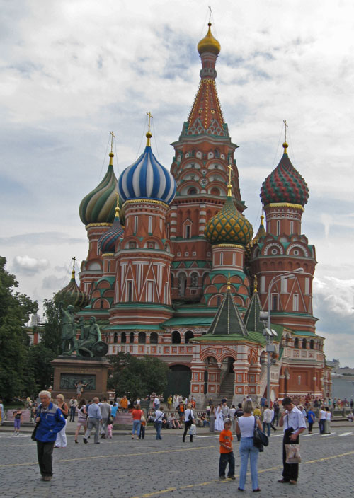 St. Basil's Cathedral, Red Square, Moscow, Russia