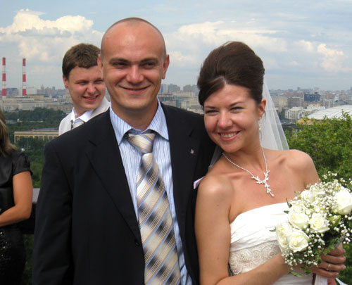 Wedding photo, Russia, 2009