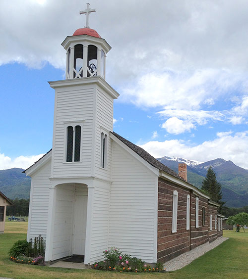 St. Mary's Mission Church, Stevensville, Montana