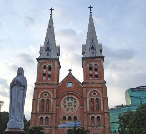 Notre Dame Cathedral, Ho Chi Minh City, Vietnam