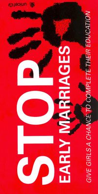 Stop Early Marriages Bumper Sticker by Unicef, Malawi