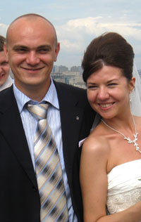 Wedding photo, Russia, 2009