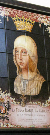 Painting of Queen Isabella of Spain