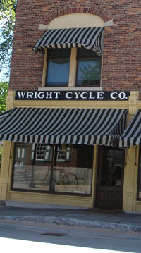 Wright Brothers Cycle Shop (Airplane Inventors)