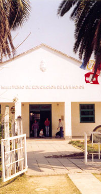 Front of High School, Argentina, early 2000s
